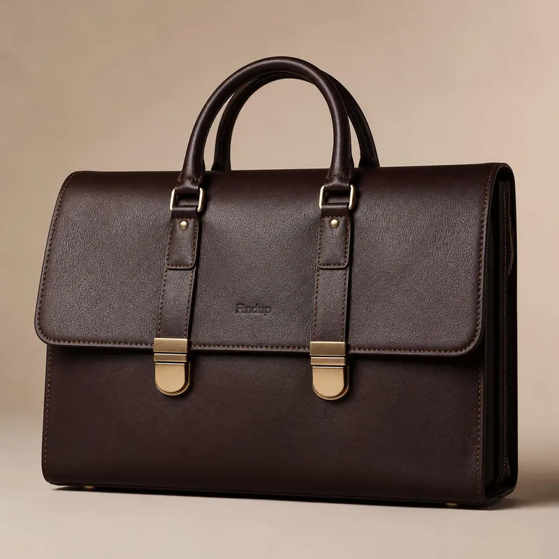 Executive Leather Briefcase by Findup Sports