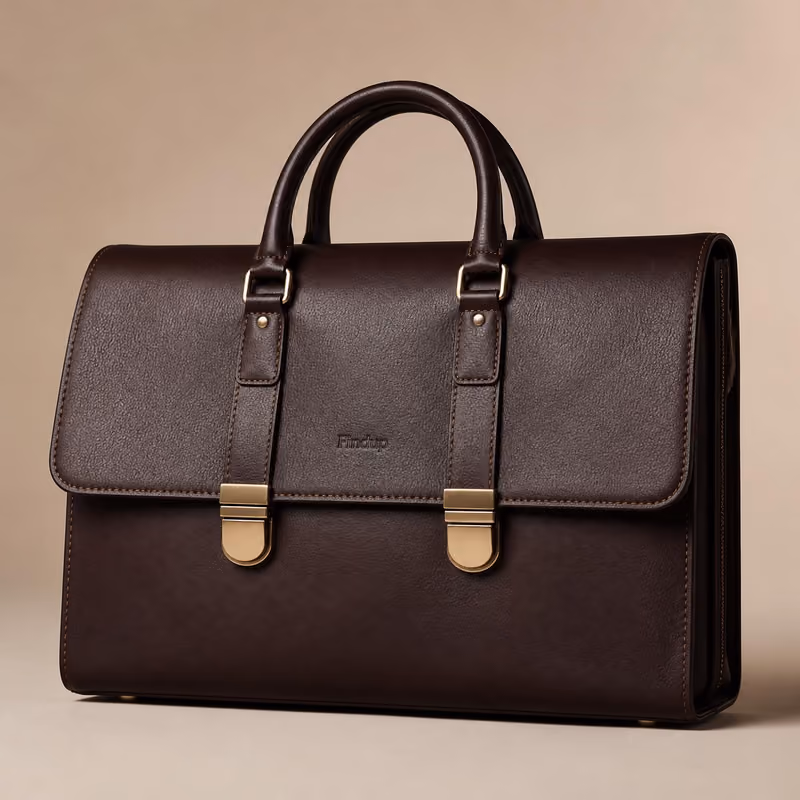 Executive Leather Briefcase by Findup Sports