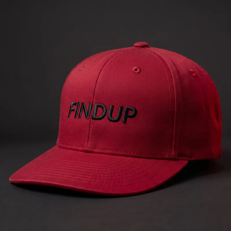 Crimson Fitted by Findup Sports