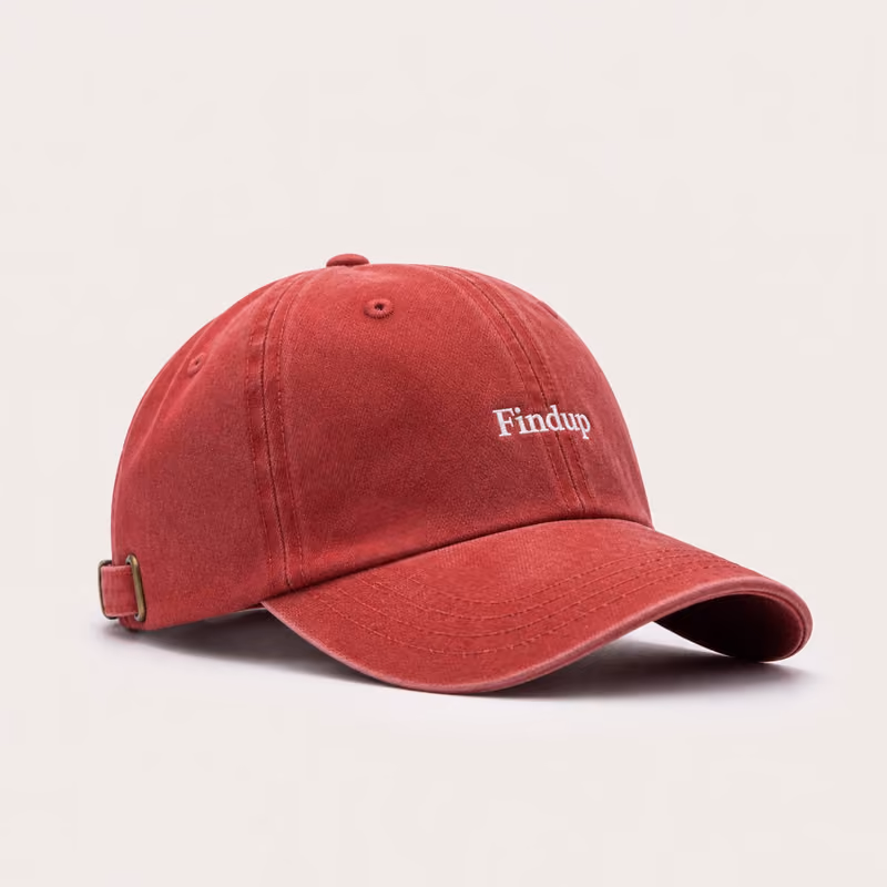 Red Dad Cap by Findup Sports