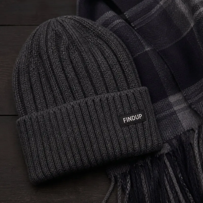 Ribbed Knit Beanie