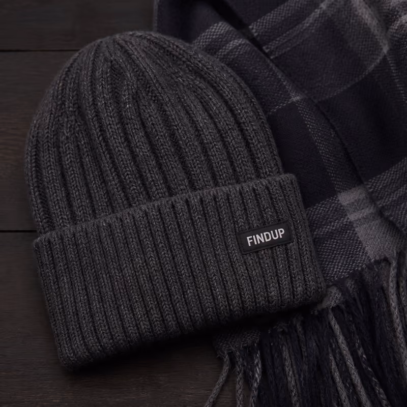 Ribbed Knit Beanie
