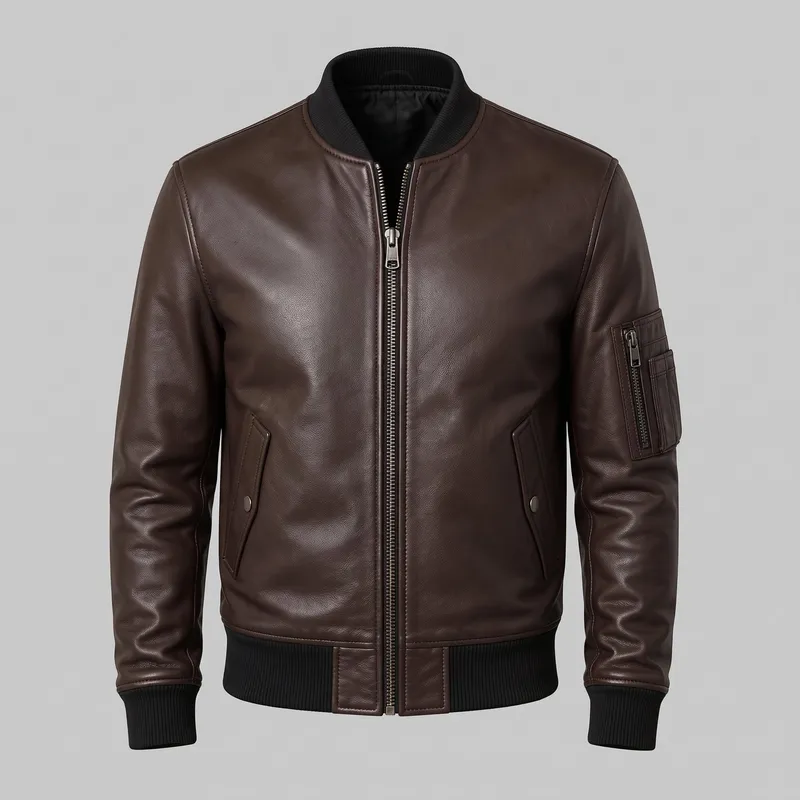 Lambskin Bomber Jacket